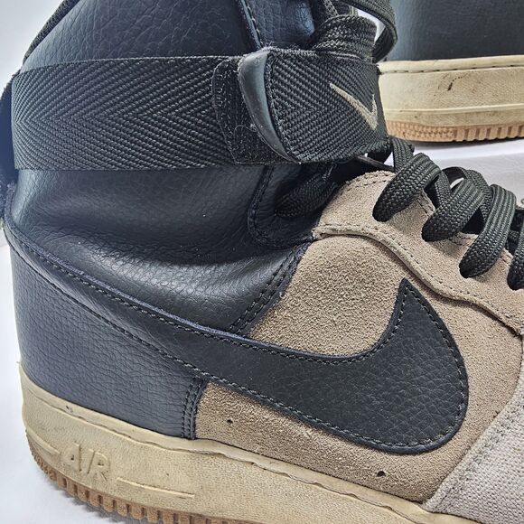 Nike Air Force 1 High LV8 – Light Bone/Sequoia-Khaki-Sail – Size 13 - Picture 9 of 12